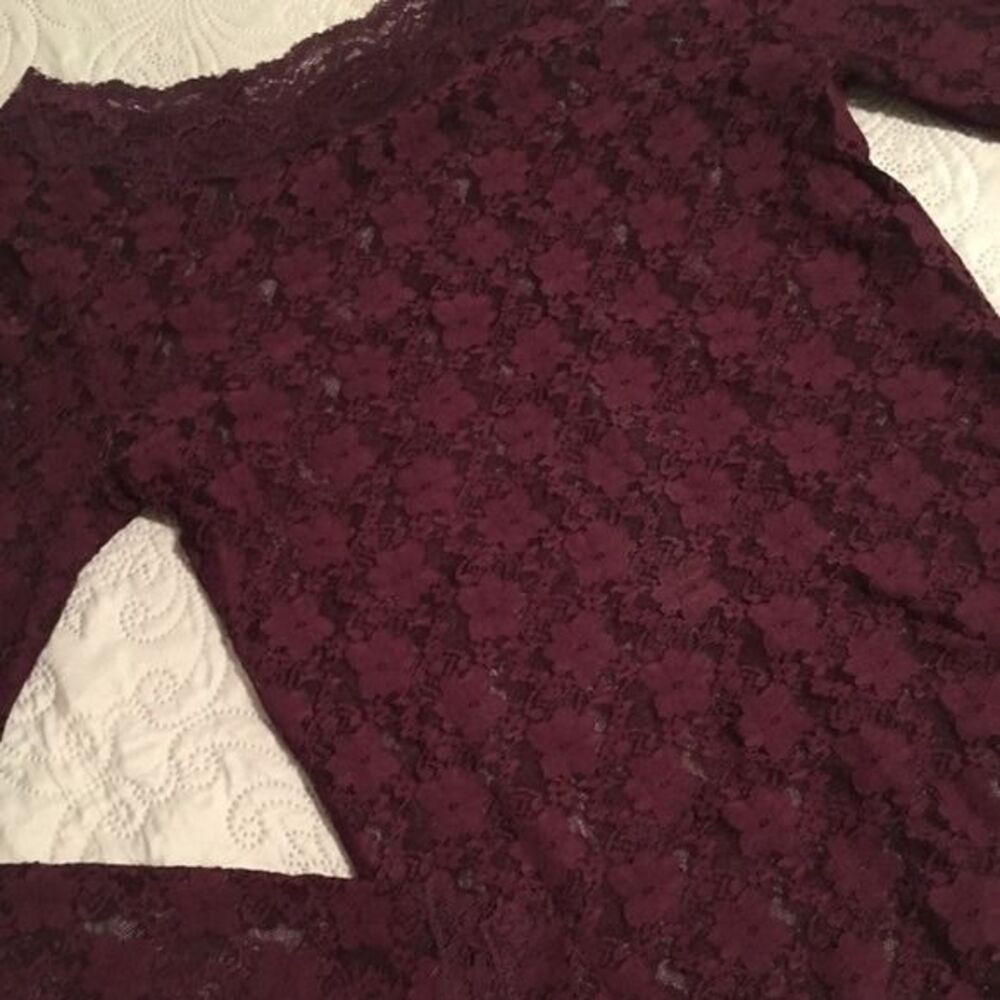 lace layering top